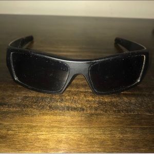 Black Gascan Oakley Sunglasses and dustbag